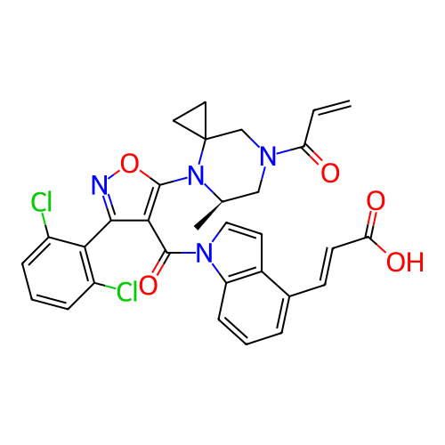 Chemical structure of BindingDB Monomer ID 278697