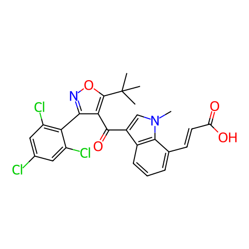 Chemical structure of BindingDB Monomer ID 278702