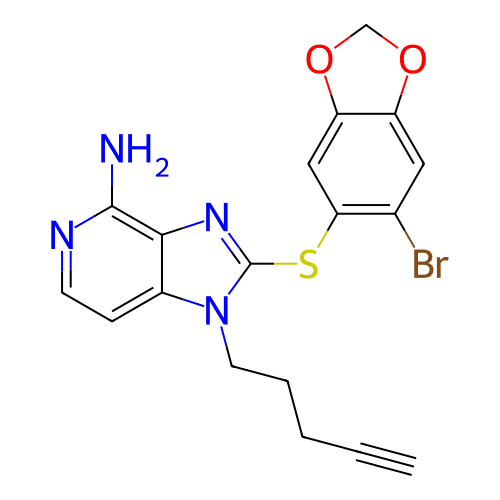 Chemical structure of BindingDB Monomer ID 279657
