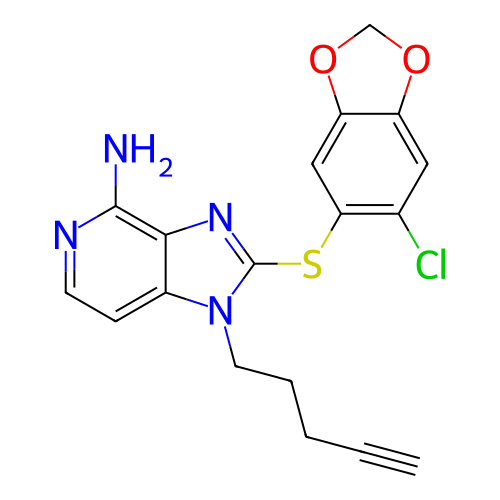 Chemical structure of BindingDB Monomer ID 279658