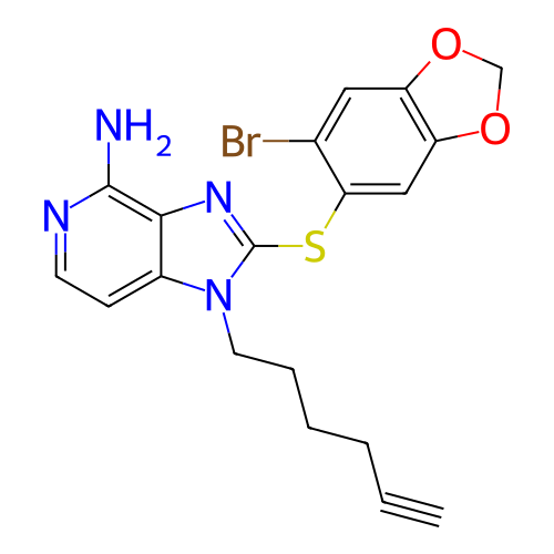 Chemical structure of BindingDB Monomer ID 279686
