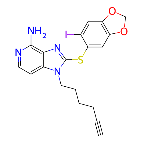 Chemical structure of BindingDB Monomer ID 279687