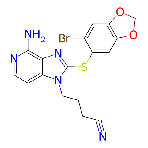 Chemical structure of BindingDB Monomer ID 279689