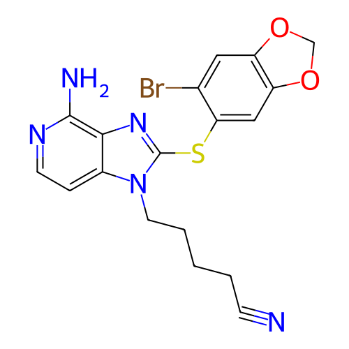 Chemical structure of BindingDB Monomer ID 279691