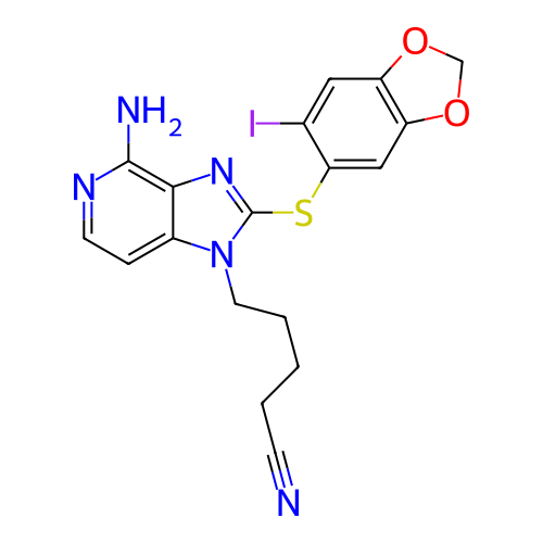 Chemical structure of BindingDB Monomer ID 279692