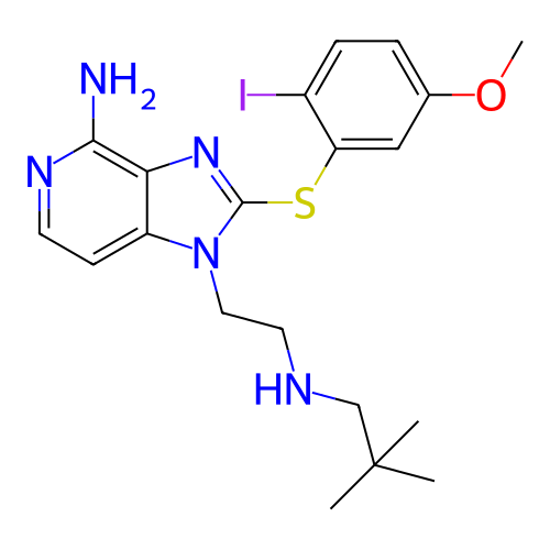 Chemical structure of BindingDB Monomer ID 279702