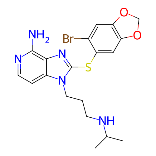 Chemical structure of BindingDB Monomer ID 279703