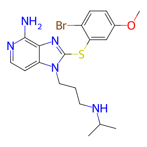 Chemical structure of BindingDB Monomer ID 279705