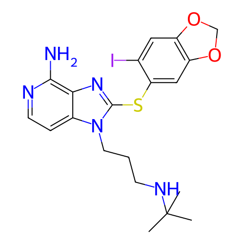 Chemical structure of BindingDB Monomer ID 279708