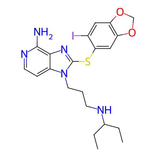 Chemical structure of BindingDB Monomer ID 279709