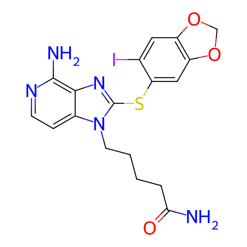 Chemical structure of BindingDB Monomer ID 279714