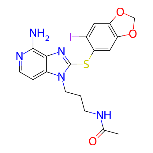 Chemical structure of BindingDB Monomer ID 279717