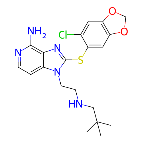 Chemical structure of BindingDB Monomer ID 279719