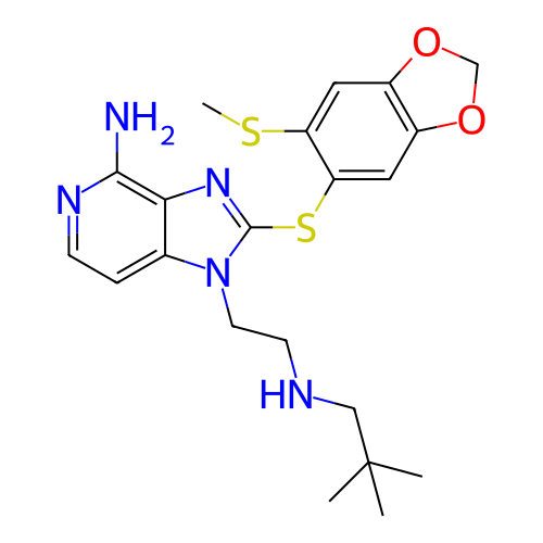 Chemical structure of BindingDB Monomer ID 279725