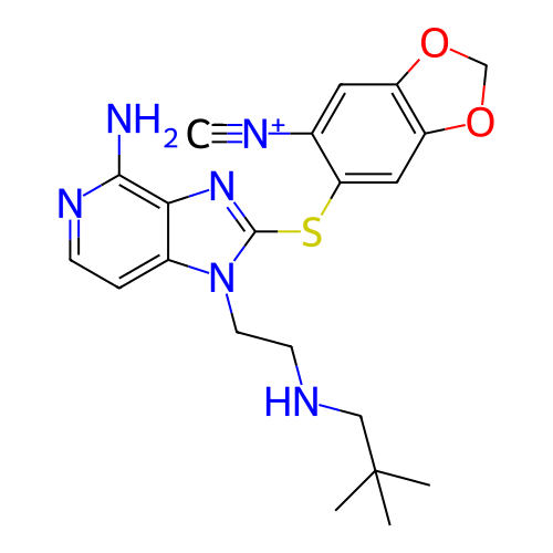 Chemical structure of BindingDB Monomer ID 279726
