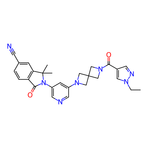 Chemical structure of BindingDB Monomer ID 279738