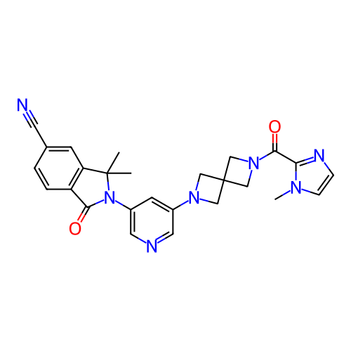 Chemical structure of BindingDB Monomer ID 279740