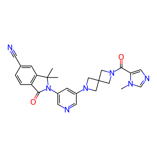 Chemical structure of BindingDB Monomer ID 279742