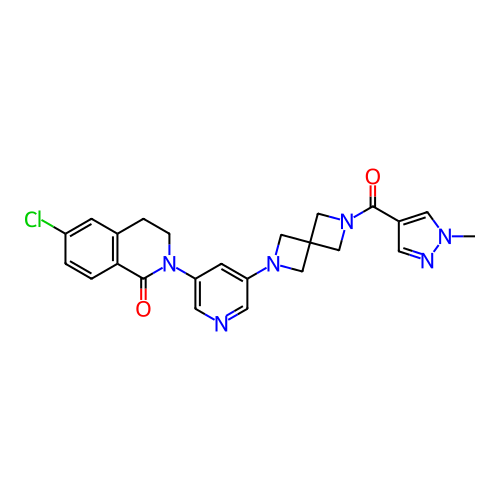 Chemical structure of BindingDB Monomer ID 279782