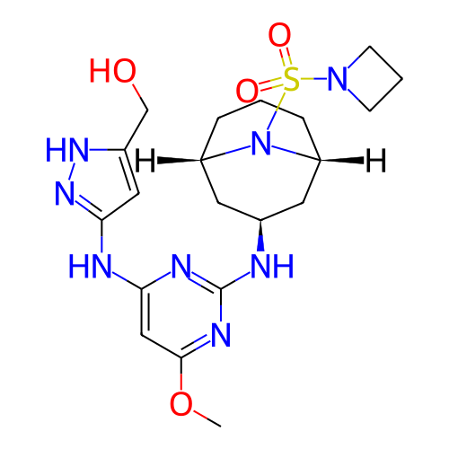 Chemical structure of BindingDB Monomer ID 279822