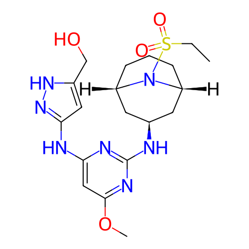 Chemical structure of BindingDB Monomer ID 279826