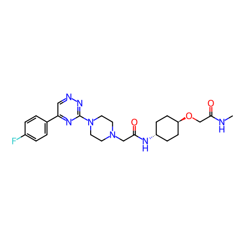 Chemical structure of BindingDB Monomer ID 280283