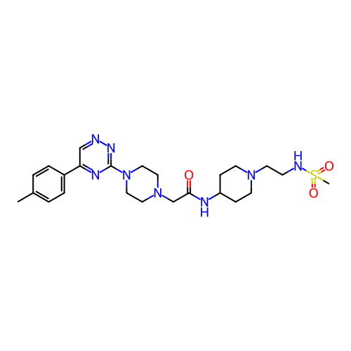 Chemical structure of BindingDB Monomer ID 280285