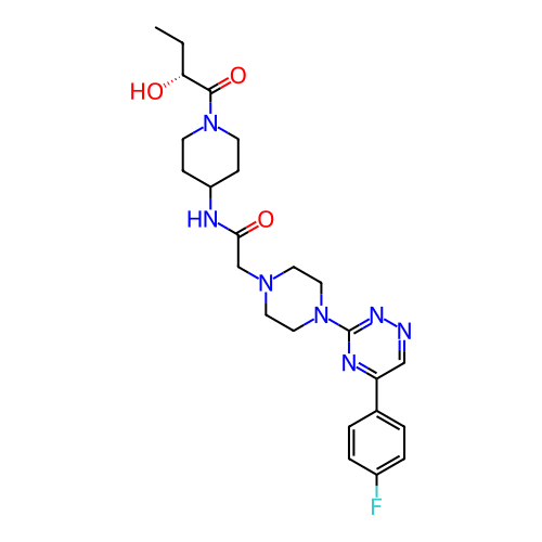Chemical structure of BindingDB Monomer ID 280300