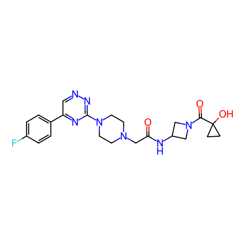 Chemical structure of BindingDB Monomer ID 280301