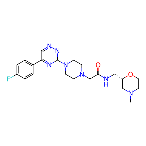 Chemical structure of BindingDB Monomer ID 280307
