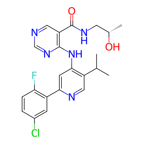 Chemical structure of BindingDB Monomer ID 280345