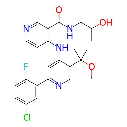 Chemical structure of BindingDB Monomer ID 280350