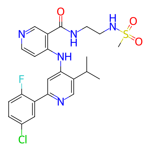 Chemical structure of BindingDB Monomer ID 280351
