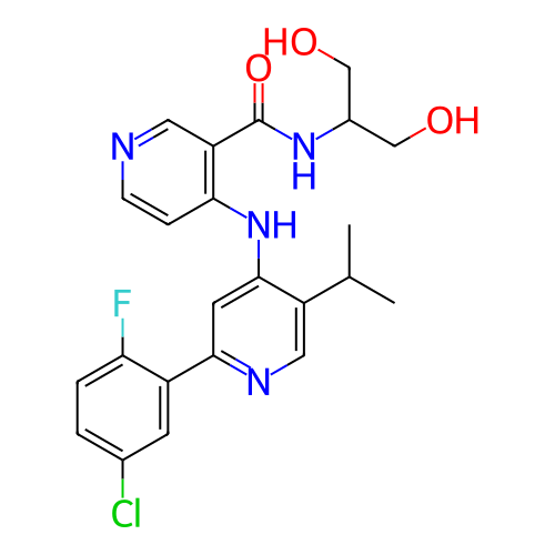 Chemical structure of BindingDB Monomer ID 280355