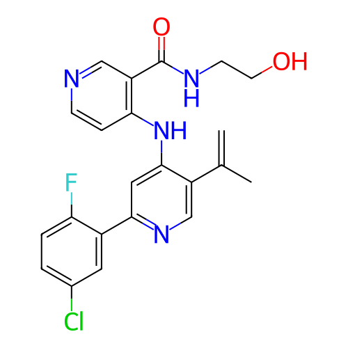 Chemical structure of BindingDB Monomer ID 280360