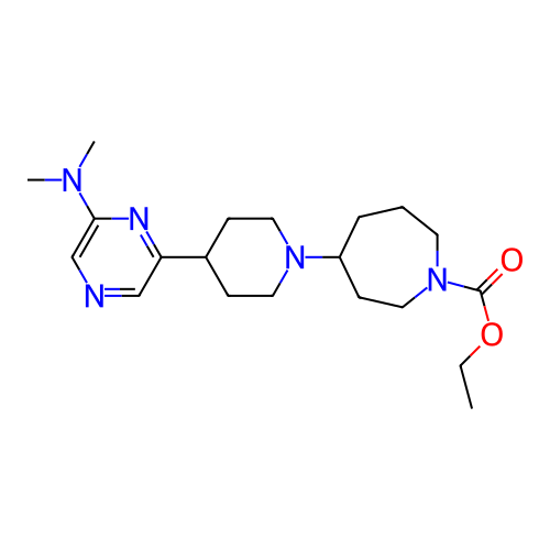 Chemical structure of BindingDB Monomer ID 280420