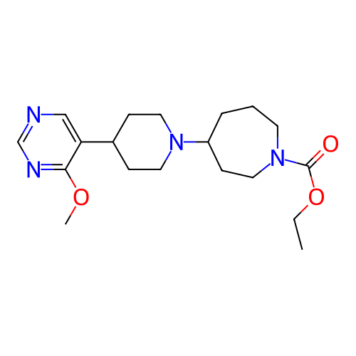 Chemical structure of BindingDB Monomer ID 280421