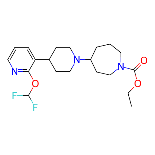 Chemical structure of BindingDB Monomer ID 280422