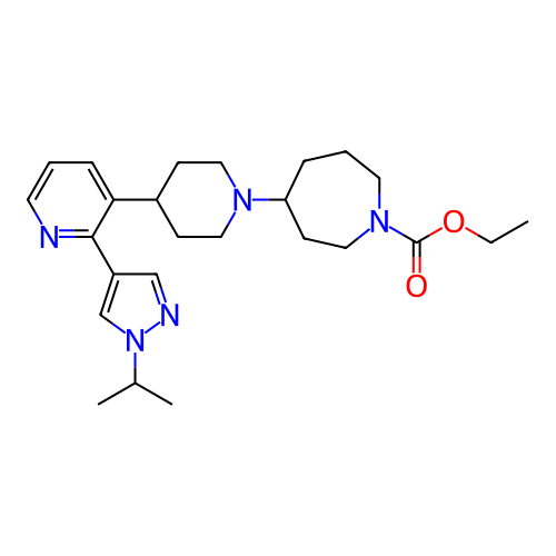 Chemical structure of BindingDB Monomer ID 280431