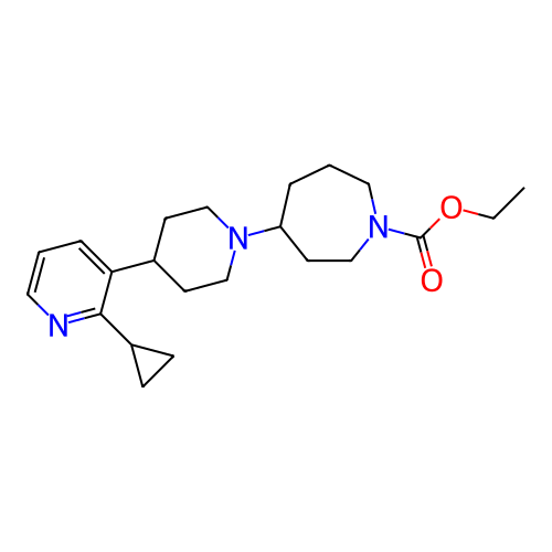 Chemical structure of BindingDB Monomer ID 280436