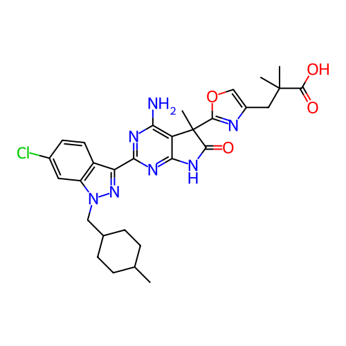 Chemical structure of BindingDB Monomer ID 280851