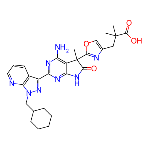 Chemical structure of BindingDB Monomer ID 280876