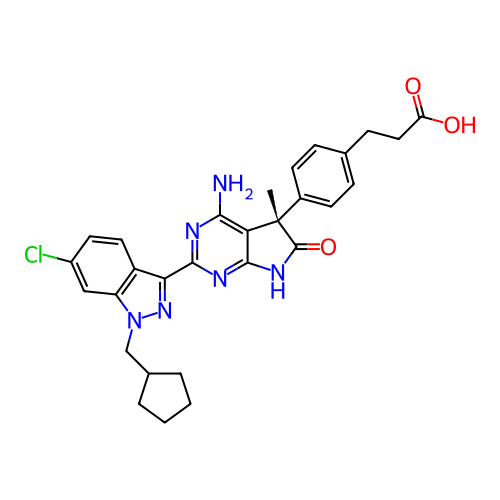 Chemical structure of BindingDB Monomer ID 280884
