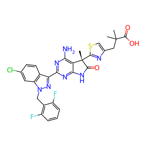 Chemical structure of BindingDB Monomer ID 280907