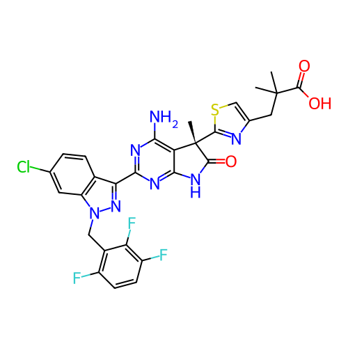 Chemical structure of BindingDB Monomer ID 280914