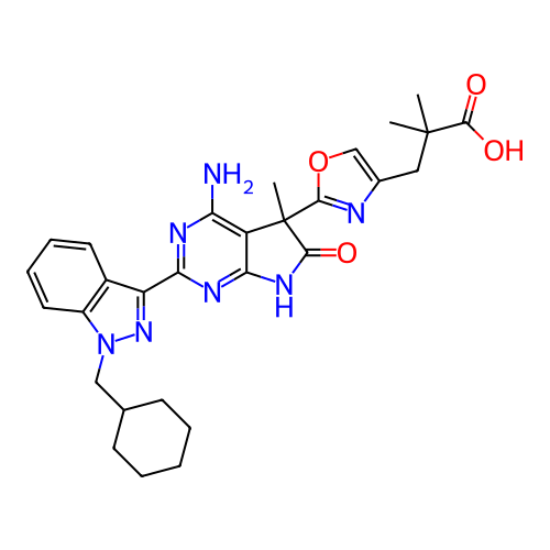 Chemical structure of BindingDB Monomer ID 280950