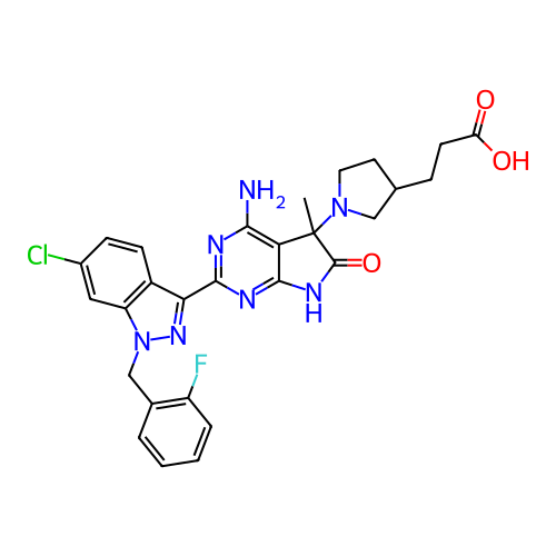Chemical structure of BindingDB Monomer ID 280986