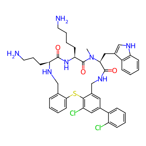 Chemical structure of BindingDB Monomer ID 281000
