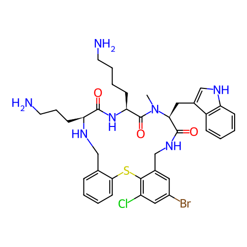 Chemical structure of BindingDB Monomer ID 281003