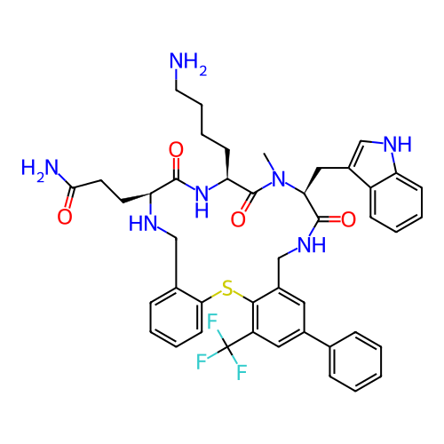 Chemical structure of BindingDB Monomer ID 281006